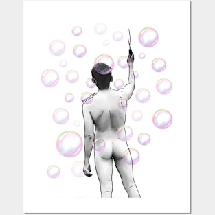 Twink (Blowing Bubbles) Posters and Art